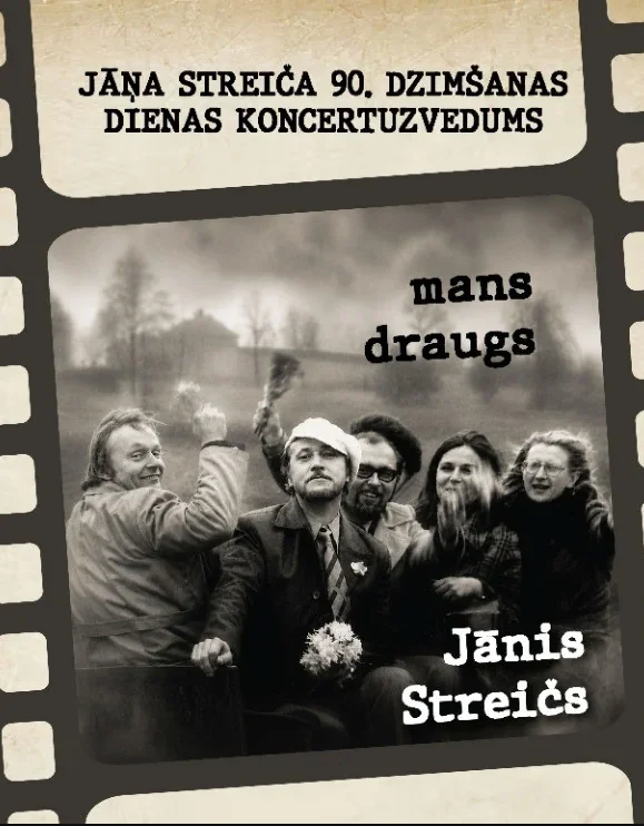 “Mans draugs Jānis Streičs” Preiļos 19. septembrī: praktiskā informācija
